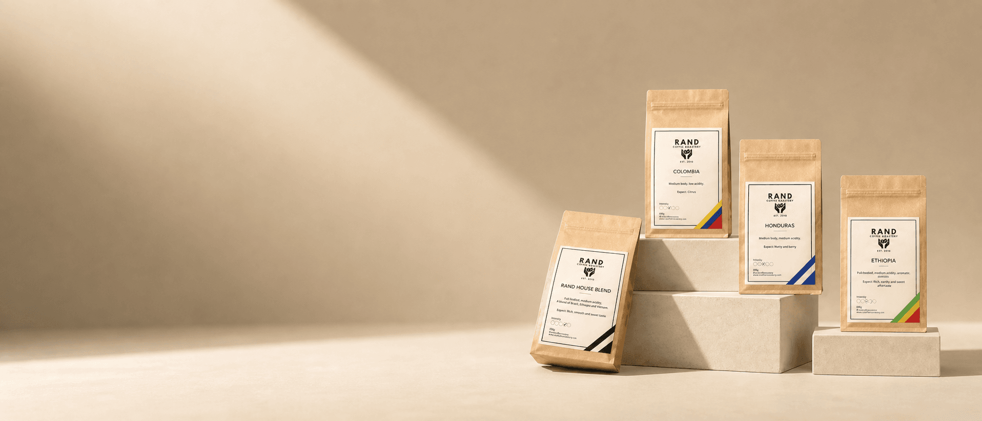 RAND Coffee Roastery — fresh-roasted specialty coffee